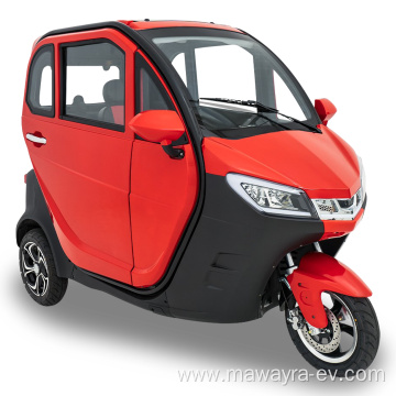 Best Quality Exported Enclosed Body Gasoline Motor Tricycle